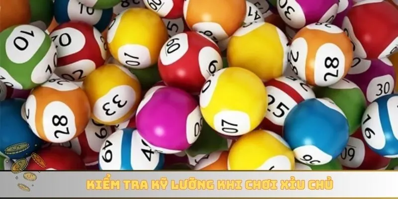 Kiểm tra kỹ lưỡng khi chơi xỉu chủ
