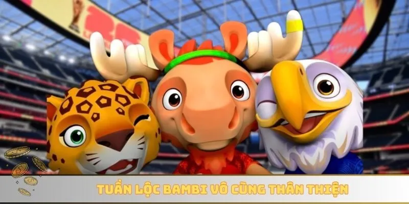 Tuần lộc Bambi vô cùng thân thiện